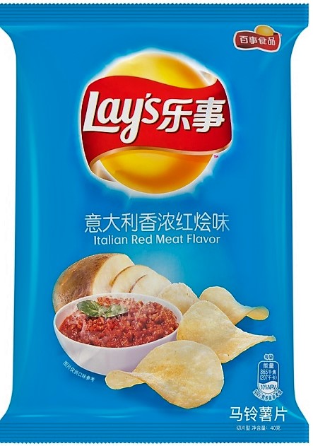 Lay's乐事薯片 意大利香浓红烩味 70g